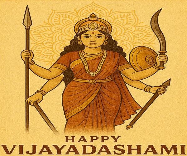 Burning effigies of Ravana during Dussehra celebration