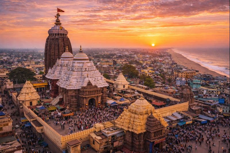 Puri Odisha - Coastal spiritual city with Jagannath Temple